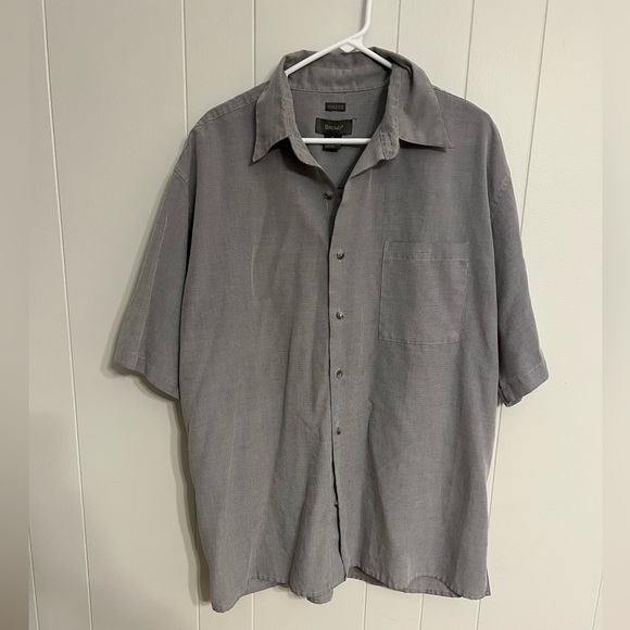 Bruno Other - Bruno sueded short sleeve, button-down size XL